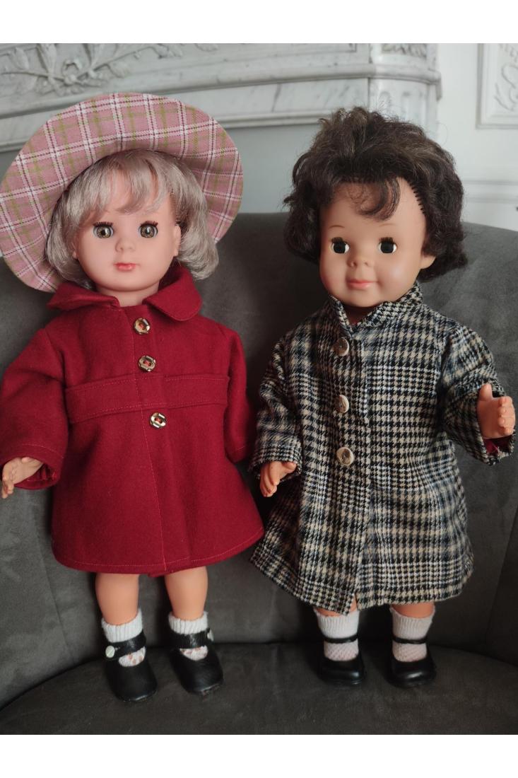 Marie Françoise et Michel, premiers froids premiers manteaux ,Nov.1969